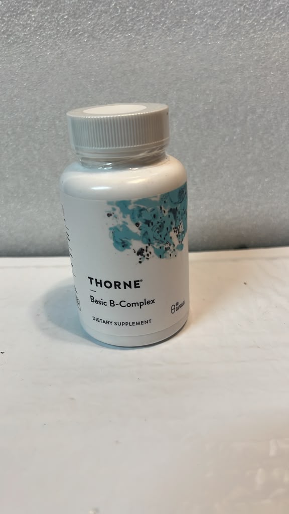 Thorne Basic B Complex, 60 capsules Fit And Glow