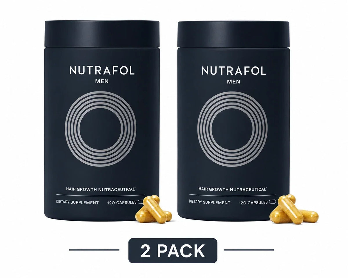 NUTRAFOL Men’s Hair Growth 2 Bottle 240 Pills 2 month supply Fit And Glow