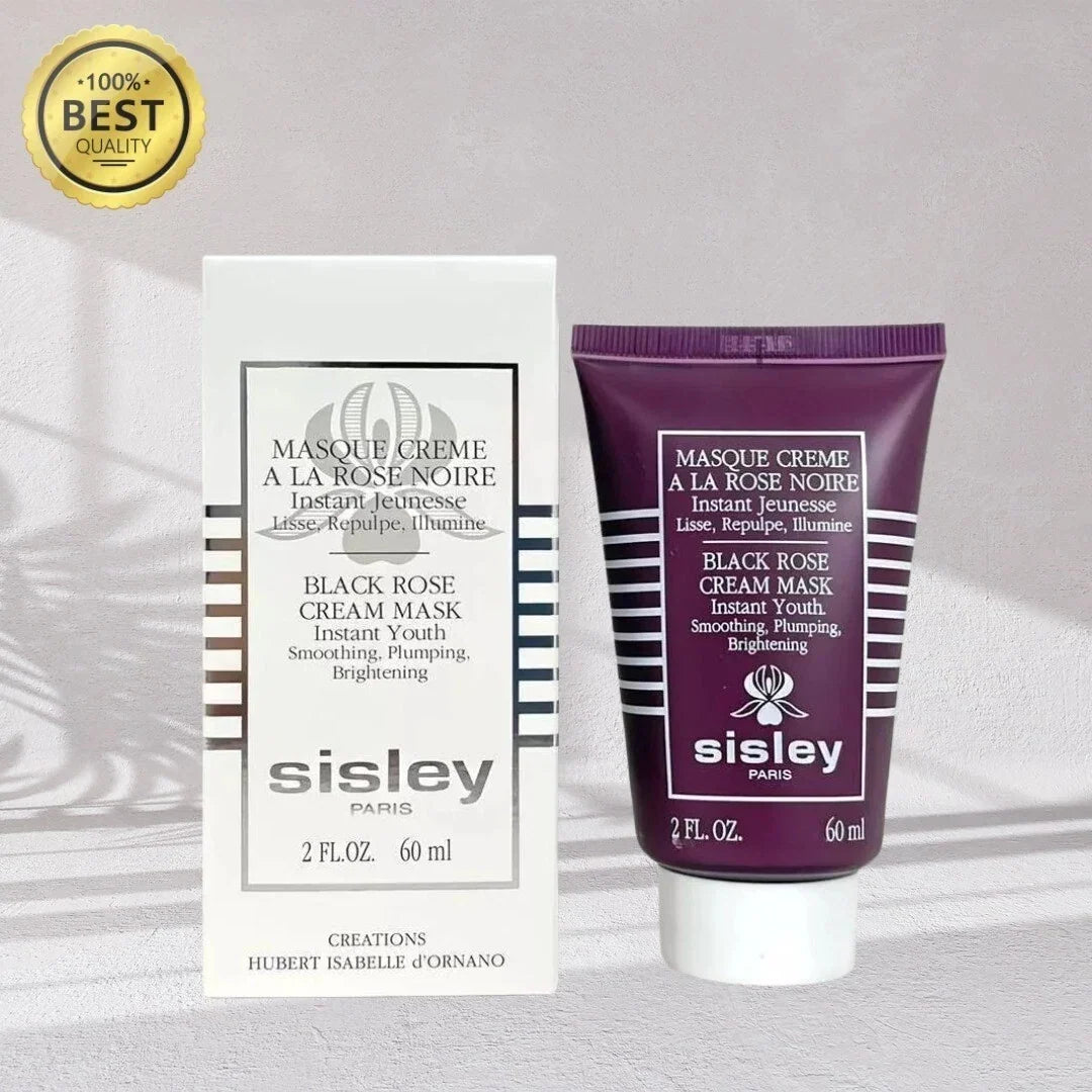 New Black Rose Cream Mask by Sisley Paris Instant Youth 2 oz 60ML Sealed Fit And Glow