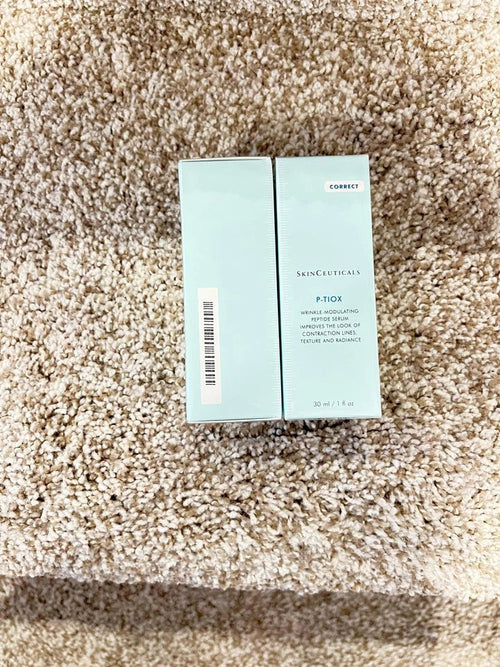 2 Pack NEW Skinceuticals P-TIOX Wrinkle-Modulating Peptide Serum 1 fl oz/30ml Fit And Glow