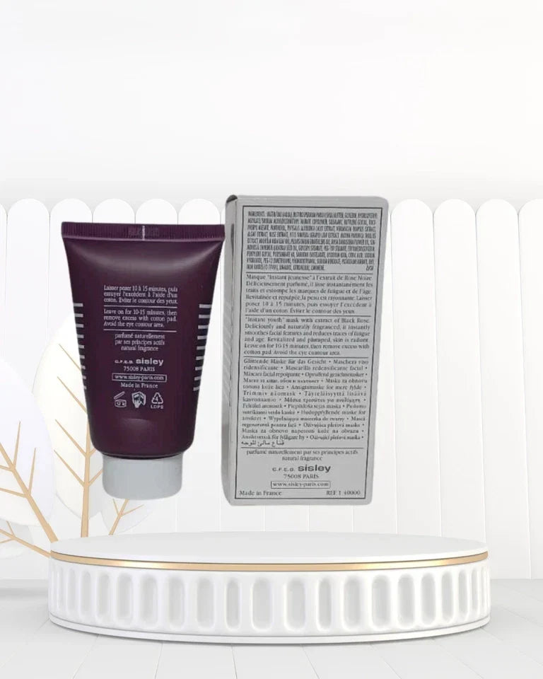 New Black Rose Cream Mask by Sisley Paris Instant Youth 2 oz 60ML Sealed Fit And Glow